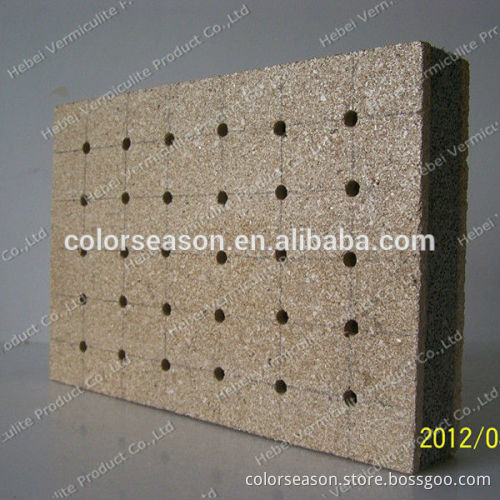 China Vermiculite Board Heat Resistant Insulation Board for Ceiling